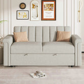 Bellemave® 61" Convertible Soft Cushion Sofa Pull Bed ,for Two People to Sit On - Bellemave